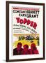 Topper, Cary Grant, Roland Young, Constance Bennett, 1937-null-Framed Art Print