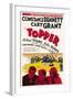 Topper, Cary Grant, Roland Young, Constance Bennett, 1937-null-Framed Art Print