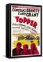 Topper, Cary Grant, Roland Young, Constance Bennett, 1937-null-Framed Stretched Canvas