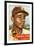 Topps Satchell Paige Baseball Card. 1953; Archives Center, NMAH-null-Framed Art Print