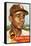 Topps Satchell Paige Baseball Card. 1953; Archives Center, NMAH-null-Framed Stretched Canvas