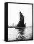Topsail Barge under Sail on the Thames, London, C1905-null-Framed Stretched Canvas