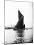 Topsail Barge under Sail on the Thames, London, C1905-null-Mounted Premium Photographic Print
