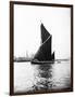 Topsail Barge under Sail on the Thames, London, C1905-null-Framed Photographic Print