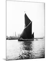 Topsail Barge under Sail on the Thames, London, C1905-null-Mounted Photographic Print