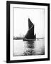 Topsail Barge under Sail on the Thames, London, C1905-null-Framed Photographic Print