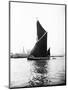 Topsail Barge under Sail on the Thames, London, C1905-null-Mounted Photographic Print