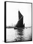 Topsail Barge under Sail on the Thames, London, C1905-null-Framed Stretched Canvas