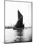 Topsail Barge under Sail on the Thames, London, C1905-null-Mounted Photographic Print