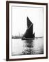 Topsail Barge under Sail on the Thames, London, C1905-null-Framed Photographic Print