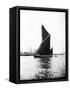 Topsail Barge under Sail on the Thames, London, C1905-null-Framed Stretched Canvas