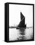 Topsail Barge under Sail on the Thames, London, C1905-null-Framed Stretched Canvas