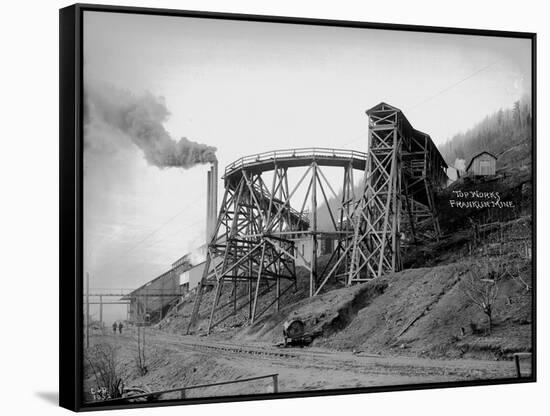 Topworks Franklin Mine, 1902-Asahel Curtis-Framed Stretched Canvas