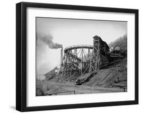 Topworks Franklin Mine, 1902-Asahel Curtis-Framed Giclee Print