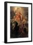 Tor's Fight with the Giants-Marten Winge-Framed Premium Giclee Print