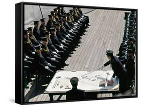 Tora Tora Tora by RichardFleischer and KinjiFukasaku, 1970 (photo)-null-Framed Stretched Canvas