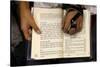 Torah reading in a synagogue, France-Godong-Stretched Canvas