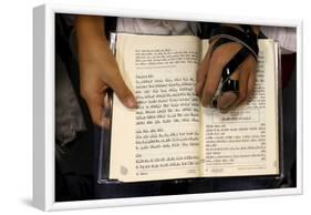 Torah reading in a synagogue, France-Godong-Framed Photographic Print