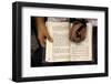 Torah reading in a synagogue, France-Godong-Framed Photographic Print