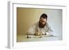 Torah Scribe III, 2003-Max Ferguson-Framed Giclee Print