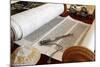 Torah scroll and Yad, Torah pointer, France-Godong-Mounted Photographic Print