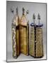 Torah Scroll Case and Mantle-null-Mounted Giclee Print