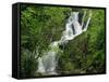 Torc Waterfall at Killarney, County Kerry, Munster, Eire, Europe-Rainford Roy-Framed Stretched Canvas