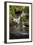 Torc Waterfall, Kerry, Ireland: A Waterfall In The Woods-Axel Brunst-Framed Photographic Print