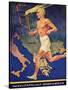 Torch Bearer at the Berlin Olympic Games, 1936-null-Stretched Canvas