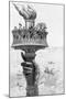 Torch of Statue of Liberty, 1885-Science Source-Mounted Giclee Print