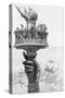 Torch of Statue of Liberty, 1885-Science Source-Stretched Canvas