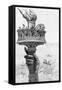 Torch of Statue of Liberty, 1885-Science Source-Framed Stretched Canvas