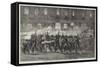 Torchlight Procession of the New York Firemen-null-Framed Stretched Canvas
