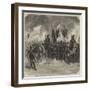 Torchlight Procession of the Students in Berlin in Honour of the Birth of an Heir to the Throne-null-Framed Giclee Print