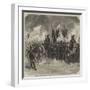 Torchlight Procession of the Students in Berlin in Honour of the Birth of an Heir to the Throne-null-Framed Giclee Print