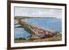 Torcross and Slapton Sands-Alfred Robert Quinton-Framed Giclee Print
