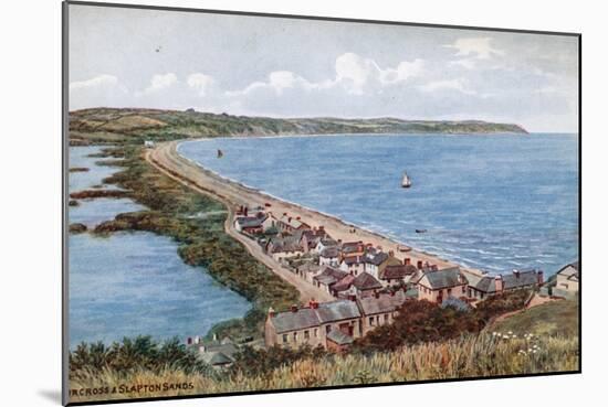 Torcross and Slapton Sands-Alfred Robert Quinton-Mounted Giclee Print