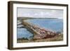 Torcross and Slapton Sands-Alfred Robert Quinton-Framed Premium Giclee Print