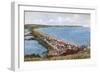 Torcross and Slapton Sands-Alfred Robert Quinton-Framed Premium Giclee Print