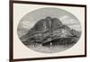 Torghatten from the East. Torghatten Is a Mountain on Torget Island in Brøn-null-Framed Giclee Print