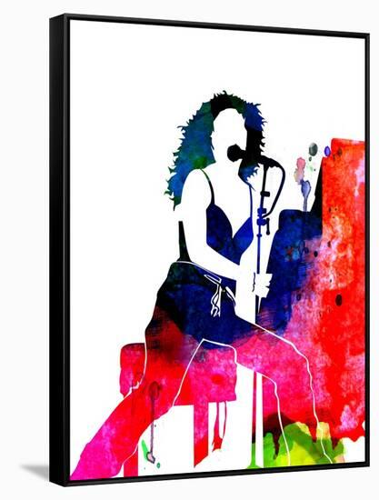 Tori Amos Watercolor-Lana Feldman-Framed Stretched Canvas