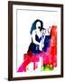 Tori Amos Watercolor-Lana Feldman-Framed Art Print