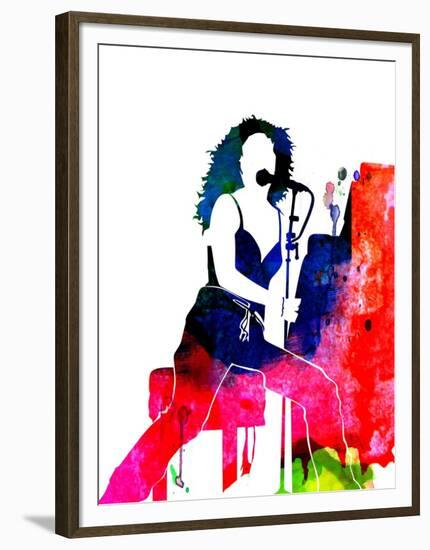 Tori Amos Watercolor-Lana Feldman-Framed Art Print