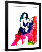 Tori Amos Watercolor-Lana Feldman-Framed Art Print