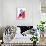 Tori Amos Watercolor-Lana Feldman-Framed Art Print displayed on a wall