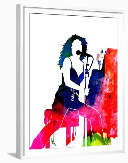 Tori Amos Watercolor-Lana Feldman-Framed Art Print