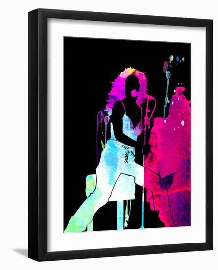 Tori Amos Watercolor-Lana Feldman-Framed Art Print