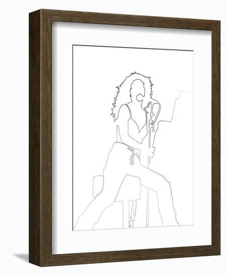 Tori Amos-Logan Huxley-Framed Art Print