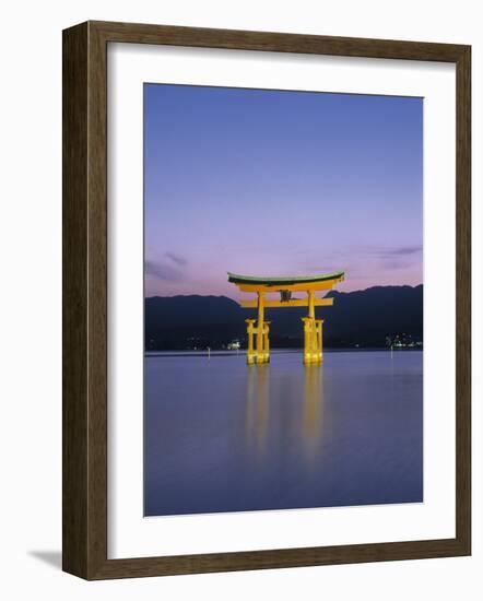 Tori, Miyajima, Honshu, Japan-Demetrio Carrasco-Framed Photographic Print