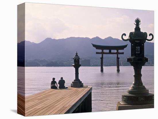 Tori, Miyajima, Honshu, Japan-Demetrio Carrasco-Stretched Canvas